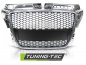 Preview: Upgrade Sportgrill / Kühlergrill für Audi A3 8P Facelift 08-12 chrom in Wabendesign